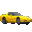 Yellow Chevy Corvette