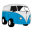 VW Camper Van Icons